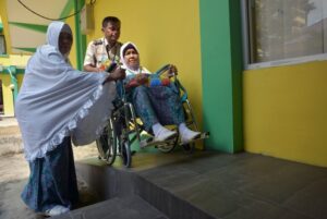 Ilustrasi Jamaah Haji Lansia