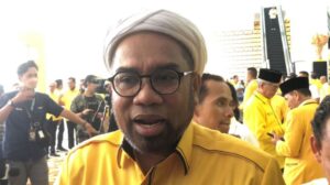Politikus Partai Golkar yang menjabat Tenaga Ahli Kantor Staf Presiden (KSP) Ali Mochtar Ngabalin.