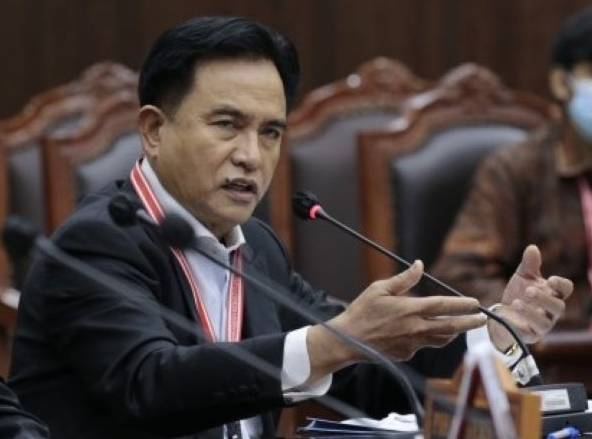 Presiden Jokowi dan Pakar Hukum Bahas Perpanjangan Masa Jabatan yusril ihza mahendra