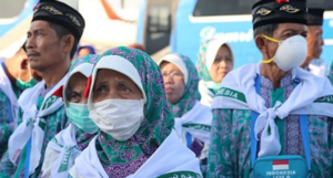 Ilustrasi Jamaah Haji Lansia