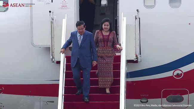 Pemimpin ASEAN Hadiri KTT ke-42 di Labuan Bajo kedatangan perdana menteri kamboja di labuan bajo ntt dalam rangka mengikuti konferensi tingkat tinggi ktt asean