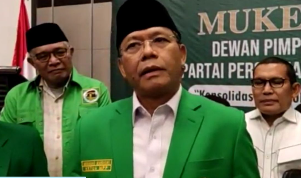 PPP: Jokowi Tidak Bahas Reshuffle di Pertemuan Ketum Parpol Istana mardiono plt ketua ppp