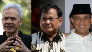 Pertarungan Sengit Antara Anies, Prabowo, dan Ganjar di Pilpres (.inet)