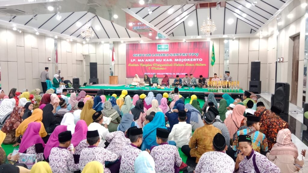 LP Ma’arif NU Kabupaten Mojokerto Gelar Gebyar Lomba Santri TPQ Se Kabupaten Mojokerto