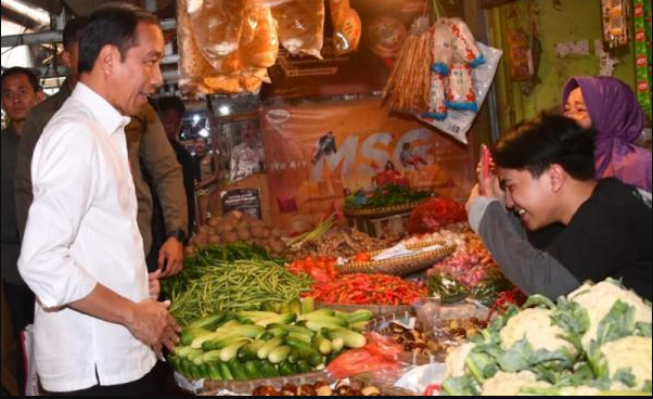 Jokowi Gembira Lihat Harga Ayam di Sumedang Harga
