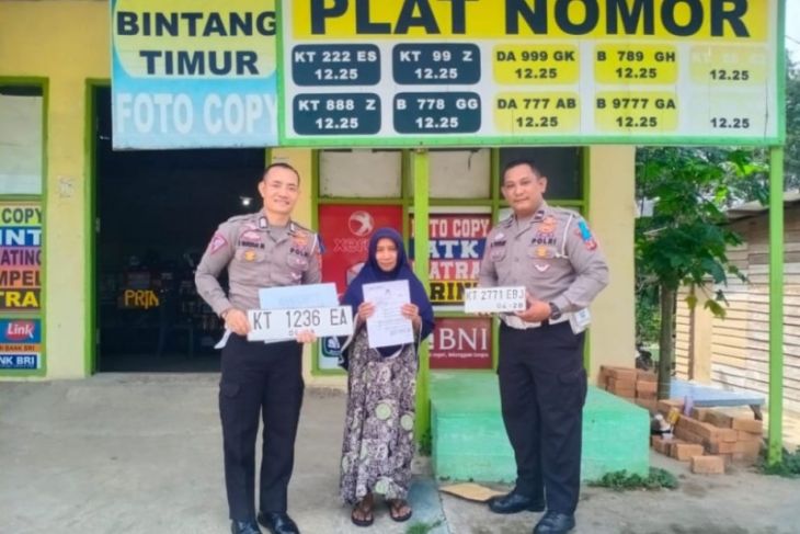 Polres Paser tertibkan TNKB Modifikasi dan Sosialisasi di Sekolah