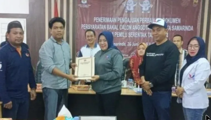Penurunan Bacaleg Di Samarinda Saat Perbaikan Berkas