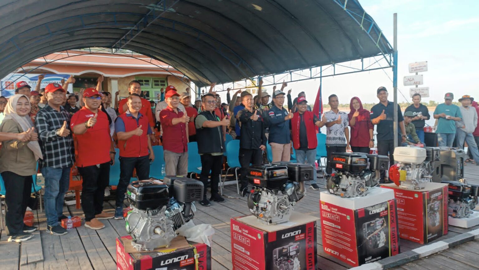 Bantuan Mesin Kapal, Dorong Kemakmuran Nelayan Kukar