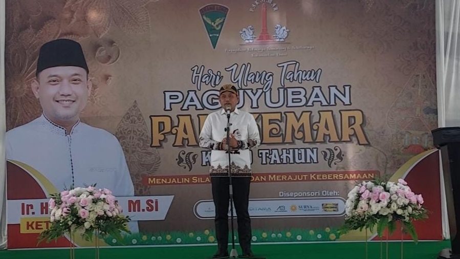 Pejabat Tinggi Kaltim Hadiri Tasyakuran Pak Semar ke-29 Seno Aji, Wakil Ketua DPRD Kaltim saat menghadiri Tasyakuran ke 29 Pak Semar