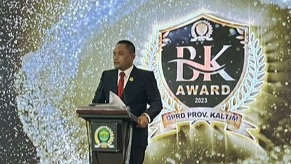 BK Award DPRD Kaltim 2023, Seno Aji Ajak Peraih Penghargaan Tingkatkan Kinerja Seno Aji, Wakil Ketua DPRD Kaltim