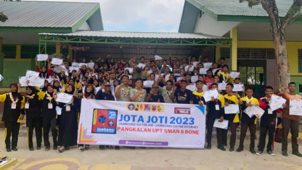 Sukses, Penutupan Kegiatan Jota Joti 2023 di SMAN 8 Bone Kegiatan Penutup