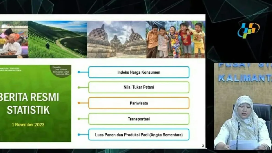 Produksi Gabah Kering Giling (GKG) di Kaltim Turun 4,73 Persen Hingga September 2023 Gabah Kering Giling