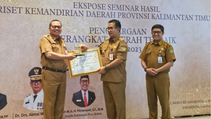 Dinas Kesehatan Kaltim Raih Penghargaan dalam Pengelolaan Kepegawaian Dinas Kesehatan Kaltim