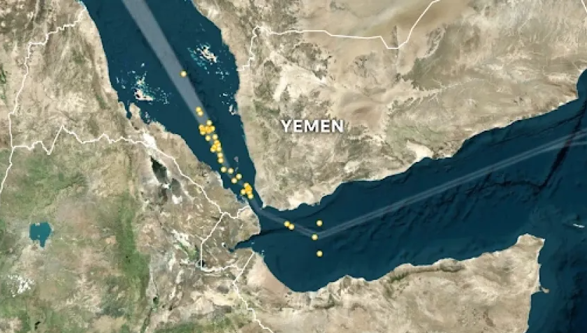 AS Tindak Tegas Serangan Pemberontak di Laut Merah laut merah