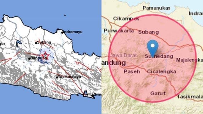 Sumedang Diguncang Gempa M 4,8, Tiga Kali Guncangan dalam Sehari Sumedang