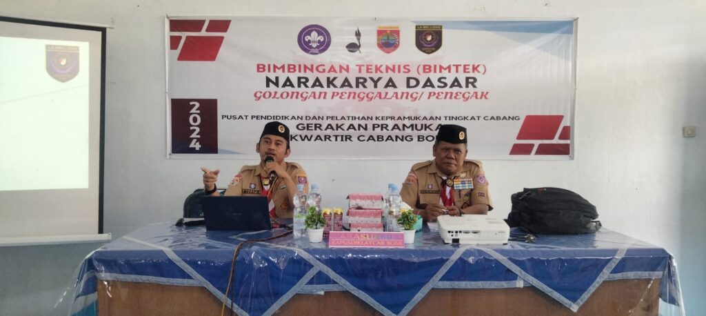 Pramuka Bone Tingkatkan Kompetensi Melalui Bimtek Narakarya Narakarya