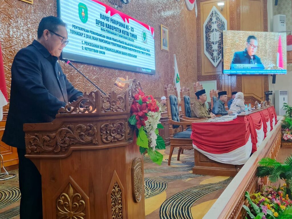 Fraksi KIR Dukung Raperda Pencegahan Kebakaran dan Ketertiban Umum di Kutim Ketua Komisi D Dewan Perwakilan Rakyat Daerah (DPRD) Kabupaten Kutai Timur (Kutim) Yan