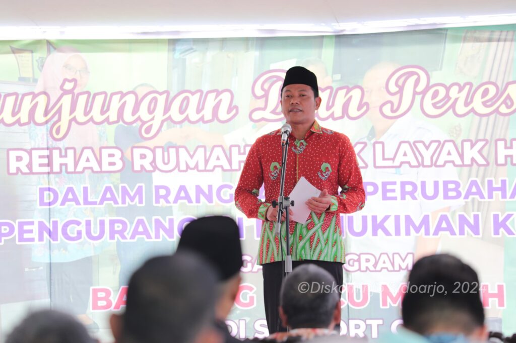 Pemkab Sidoarjo Perbaiki 368 Rumah Tidak Layak Huni, Siapkan 740 RTLH Lagi Sidoarjo