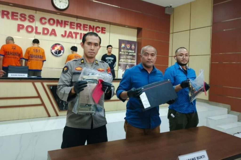 Sindikat Pencurian Perangkat Tower BTS di Banyuwangi dan Madura Ditangkap, Modus Mantan Pekerja Terbongkar Pencurian