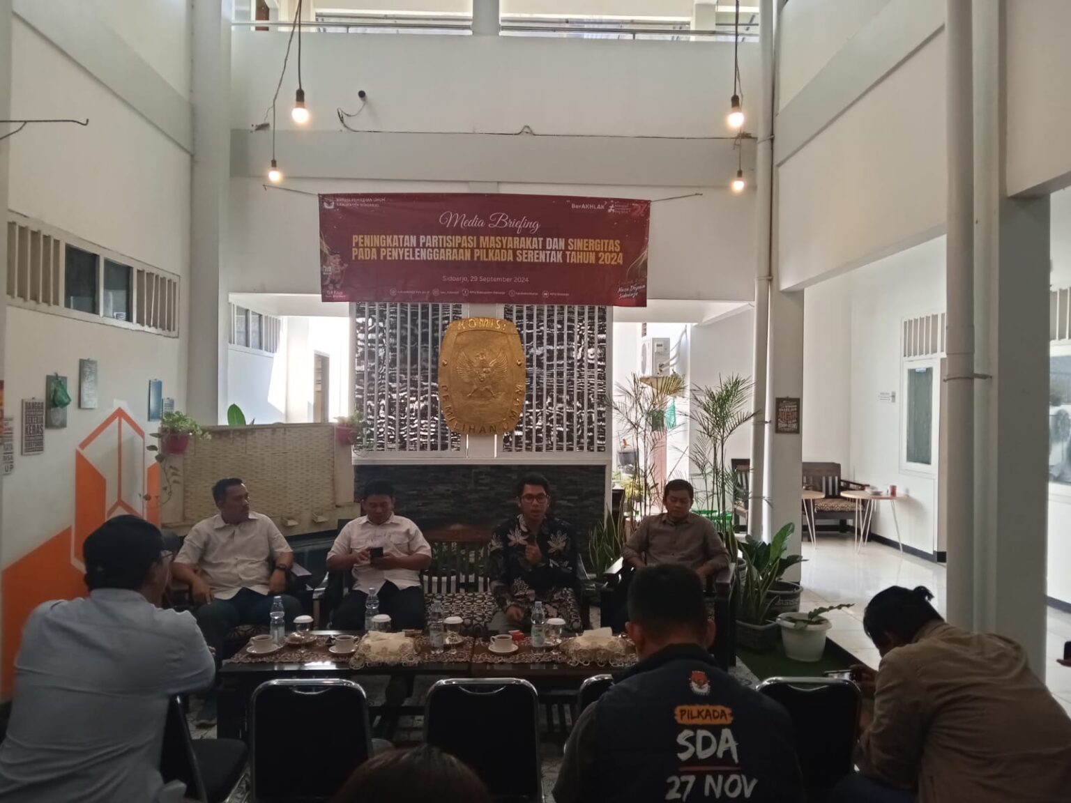 Permohonan maaf KPU Sidoarjo