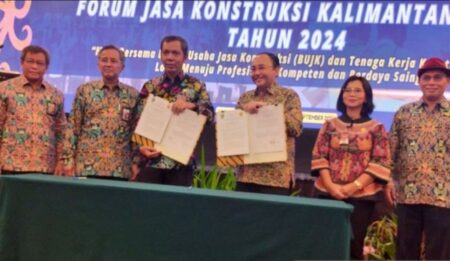 perkembangan sektor konstruksi Kaltim