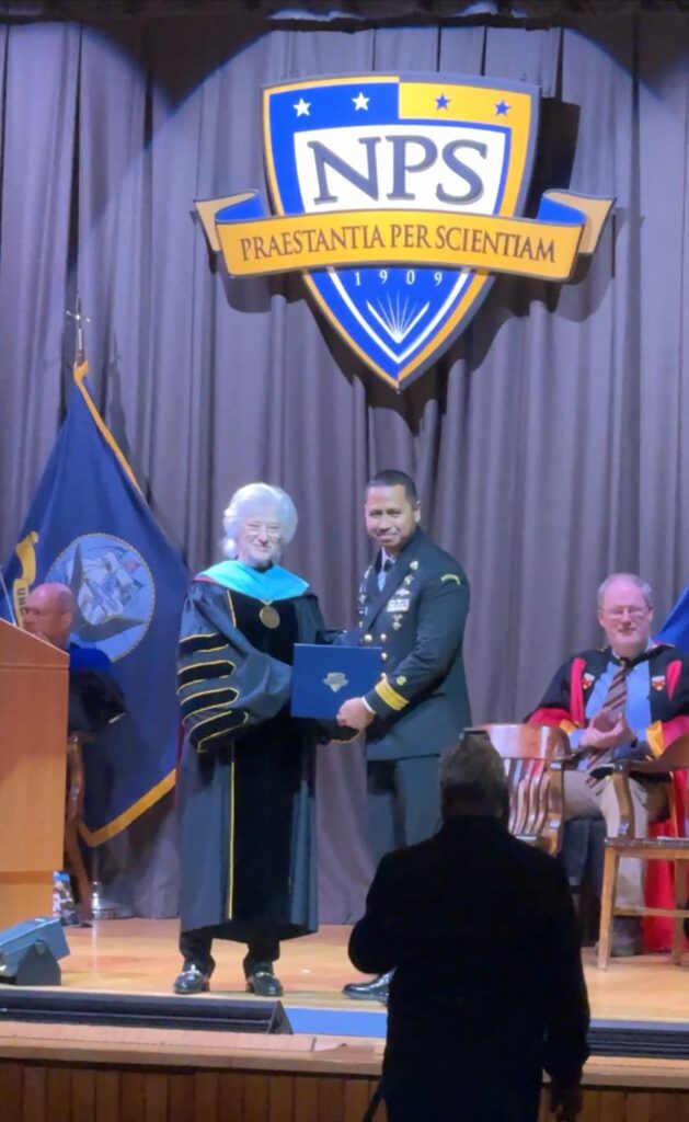 Perwira TNI AL Korps POMAL Lulus dari Naval Postgraduate School Naval Postgraduate