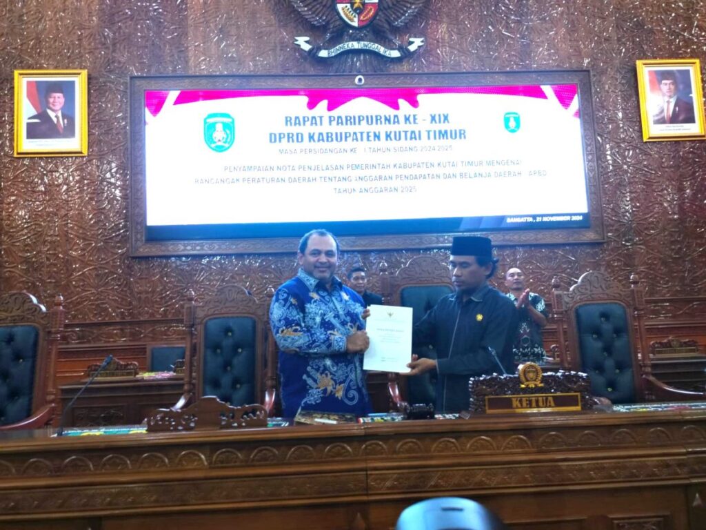 Pendapatan Daerah Kutim 2025 Ditargetkan Rp11,15 Triliun, PAD Masih Minim ditargetkan