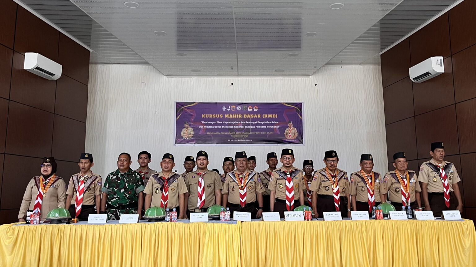 KMD Pramuka PGSD Bone Dibuka, Ini Misi Besarnya KMD Pramuka PGSD Bone Dibuka, Ini Misi Besarnya