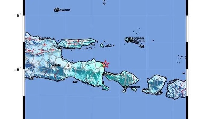 Banyuwangi Diguncang Gempa 5,7 SR, Tak Picu Tsunami Banyuwangi Diguncang Gempa 5,7 SR, Tak Picu Tsunami