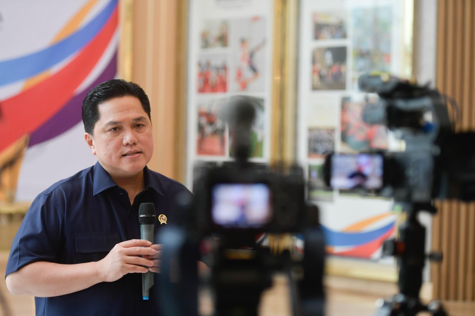 Wartawan Apresiasi Langkah Menpora Erick Thohir Gelar Sarasehan Terbuka di Kemenpora