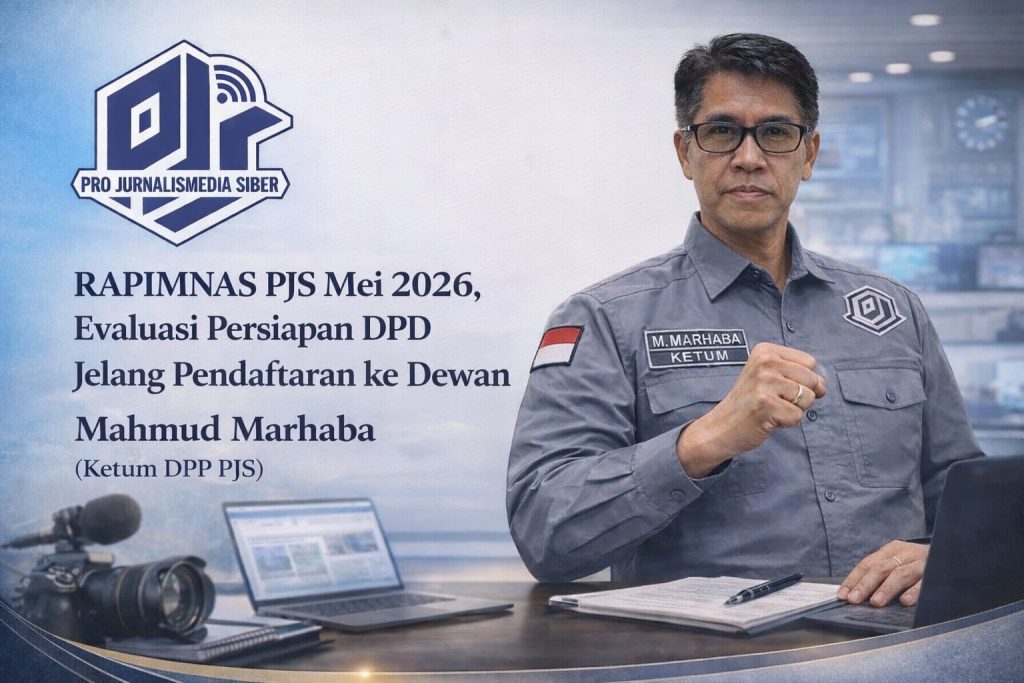 Rapimnas PJS Mei 2026 Fokus Finalisasi ke Dewan Pers Rapimnas PJS Mei 2026 Fokus Finalisasi ke Dewan Pers