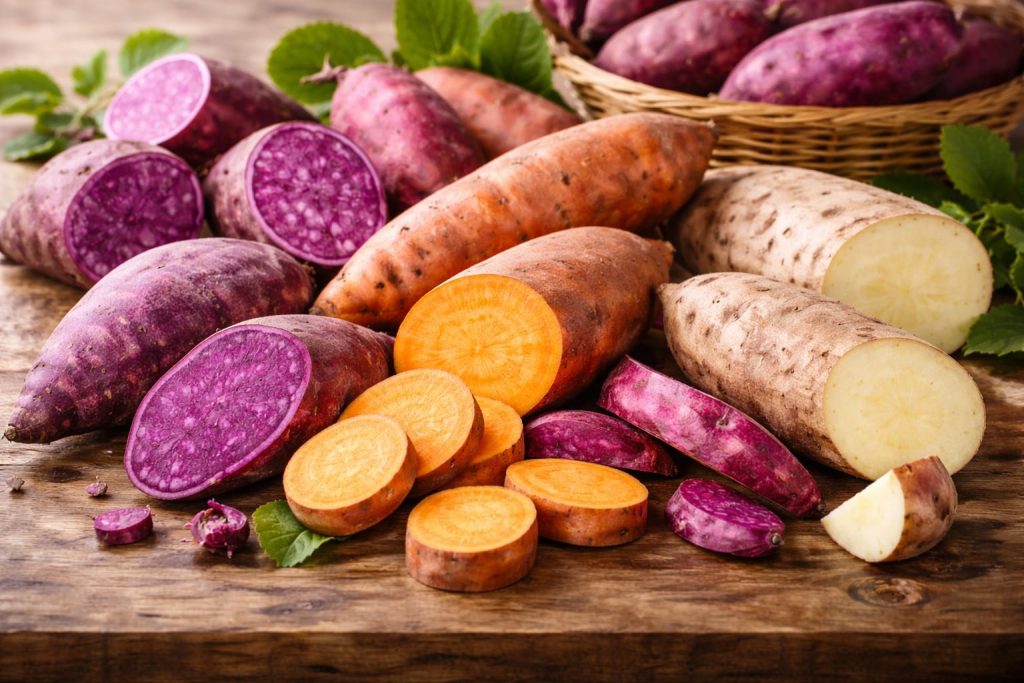 Beda Warna Ubi, Beda Manfaat untuk Tubuh Sehat
