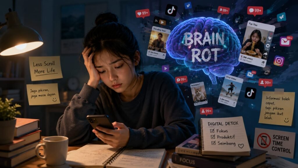 Brain Rot, Istilah Viral yang Ramai Dibahas Gen Z