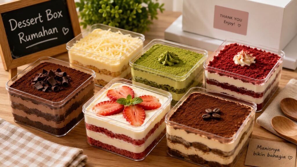 Dessert Box Rumahan Kembali Jadi Favorit Pecinta Kuliner