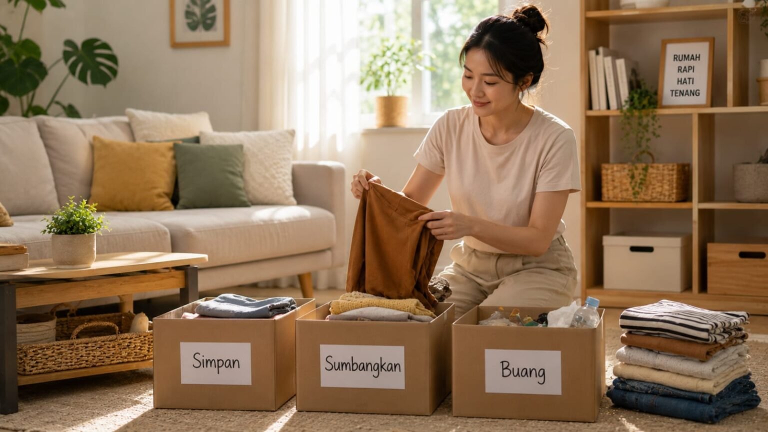 Decluttering Jadi Kebiasaan Baru untuk Rumah Lebih Nyaman