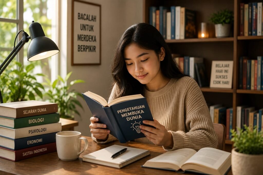 Pentingnya Membiasakan Membaca Buku untuk Menambah Wawasan Pentingnya Membiasakan Membaca Buku untuk Menambah Wawasan