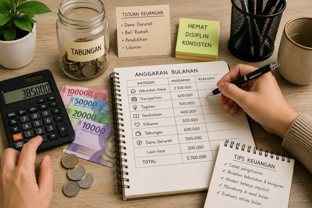 Cara Mengatur Keuangan Bulanan agar Gaji Tidak Cepat Habis