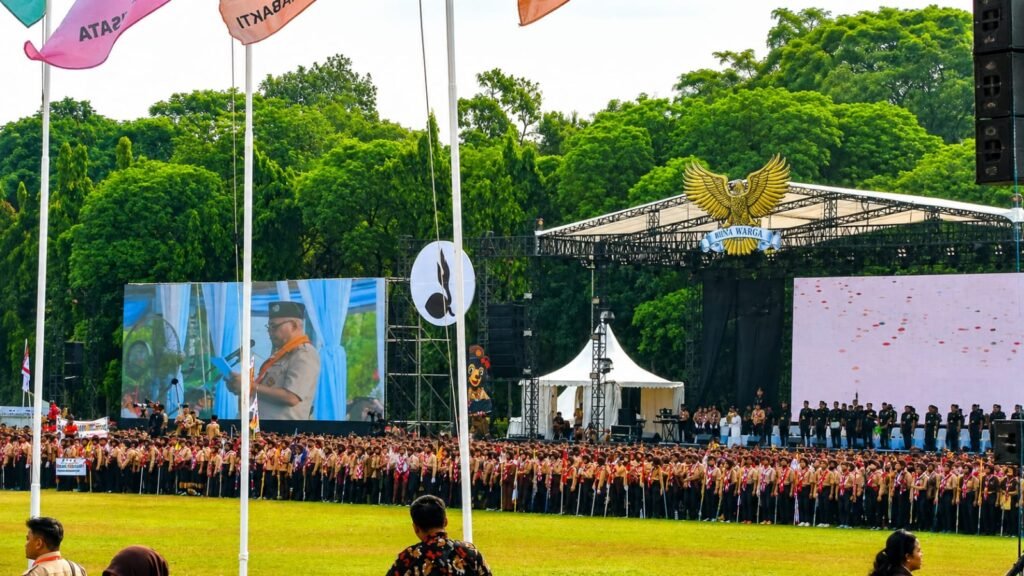 Jamnas XII Dibuka, Swasembada Pangan Masuk Arena Pramuka Jamnas XII Dibuka, Swasembada Pangan Masuk Arena Pramuka